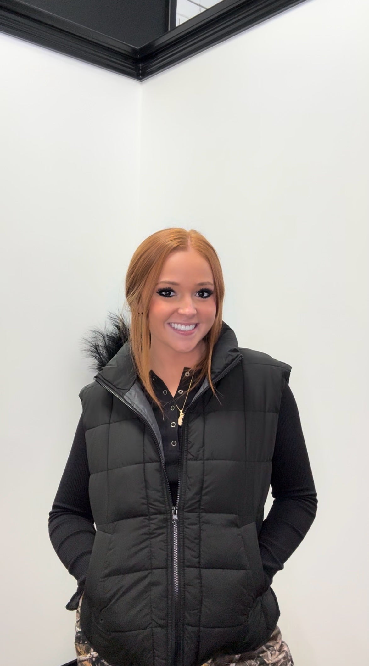 Solid Thin Puffer Vest