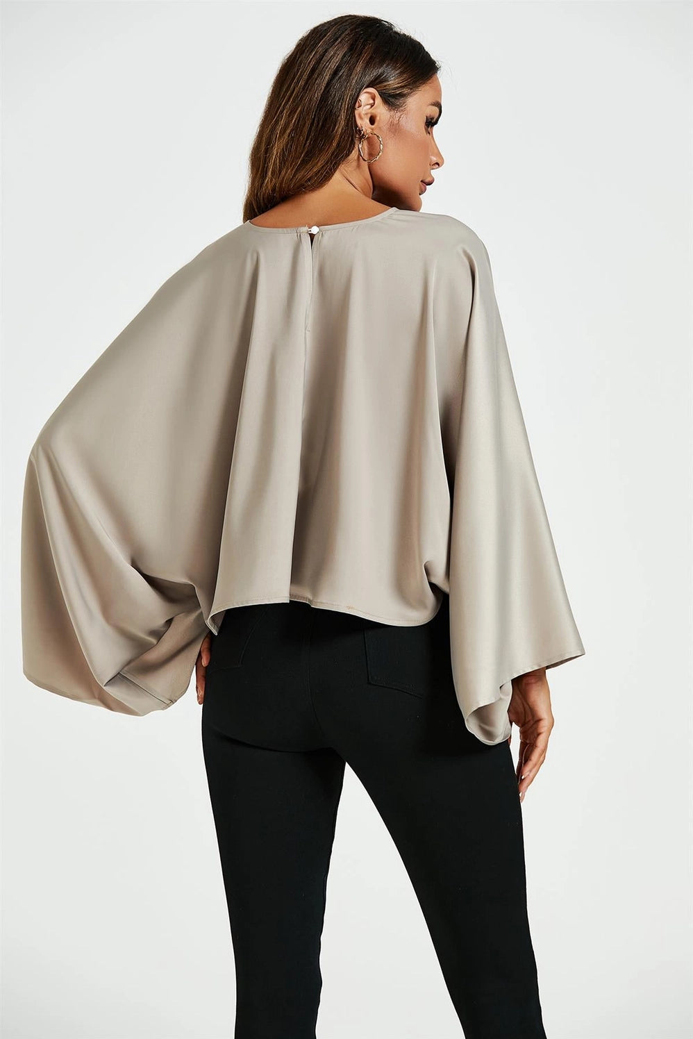 Mink Loose Fit Crop Top