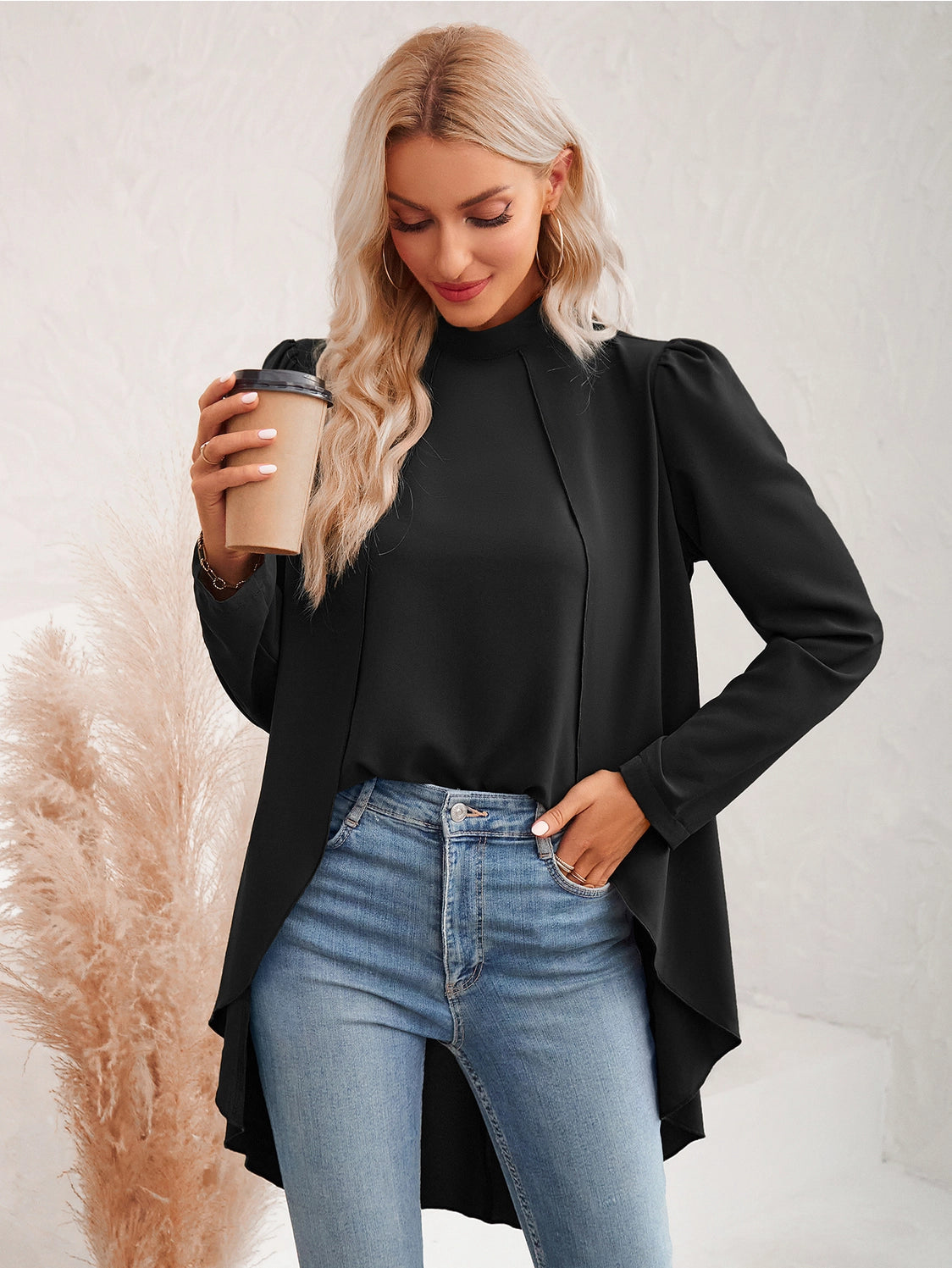 Tulip Long Sleeve Blouse