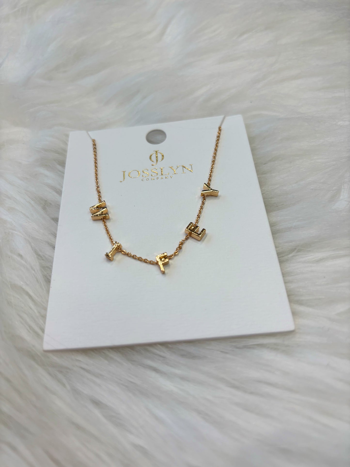 Wifey Necklace