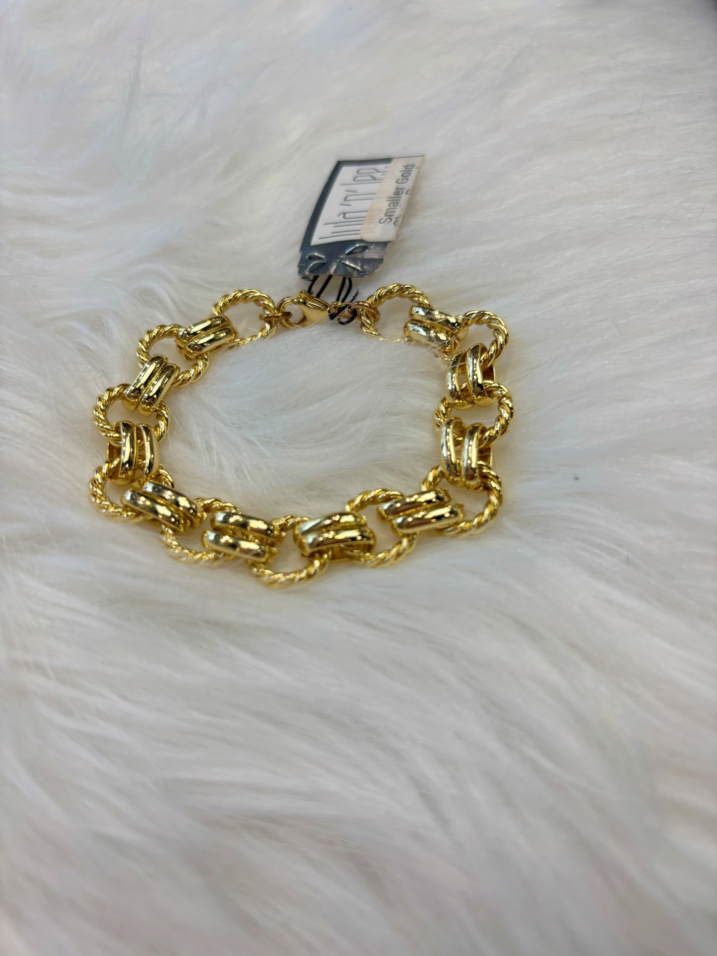Smaller Gold Chain Bracelet