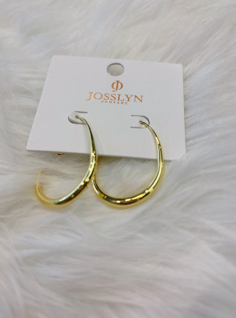 Huggie Gold Hoops