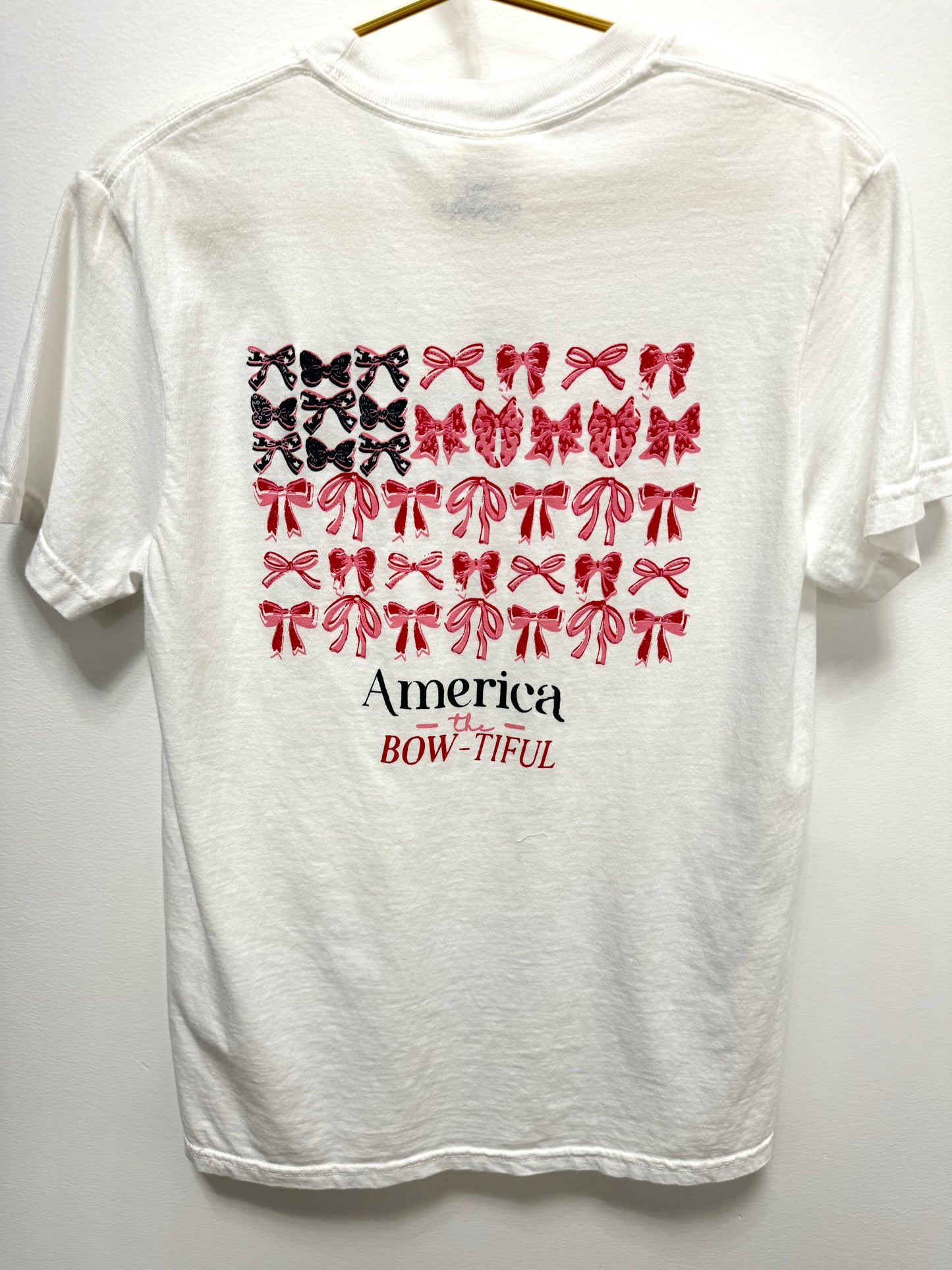 America The Bowtiful White T-shirt