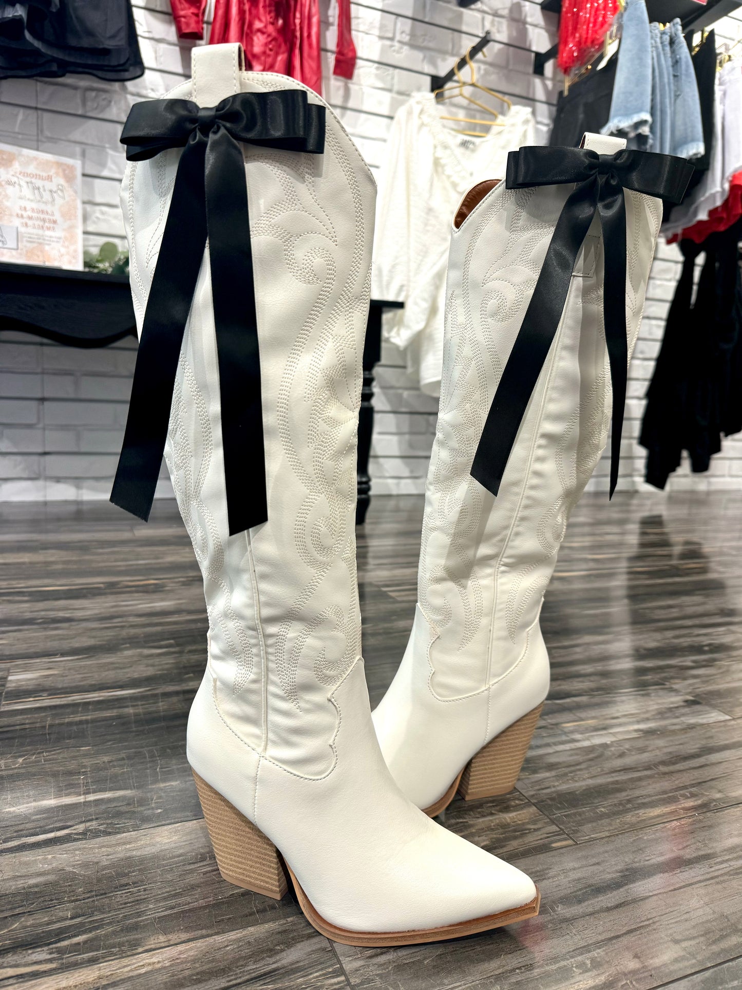 Astrid Knee High Cowboy Boots