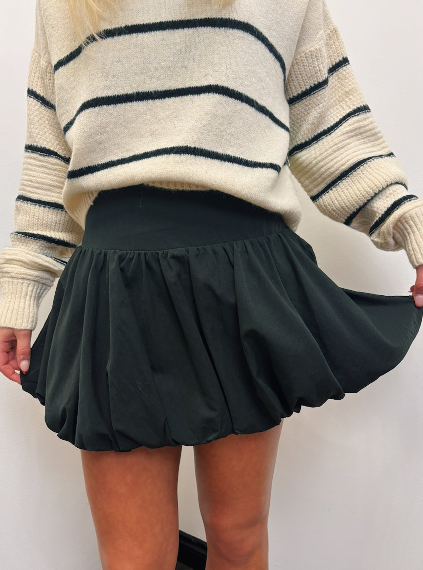 Black Bubble Skirt
