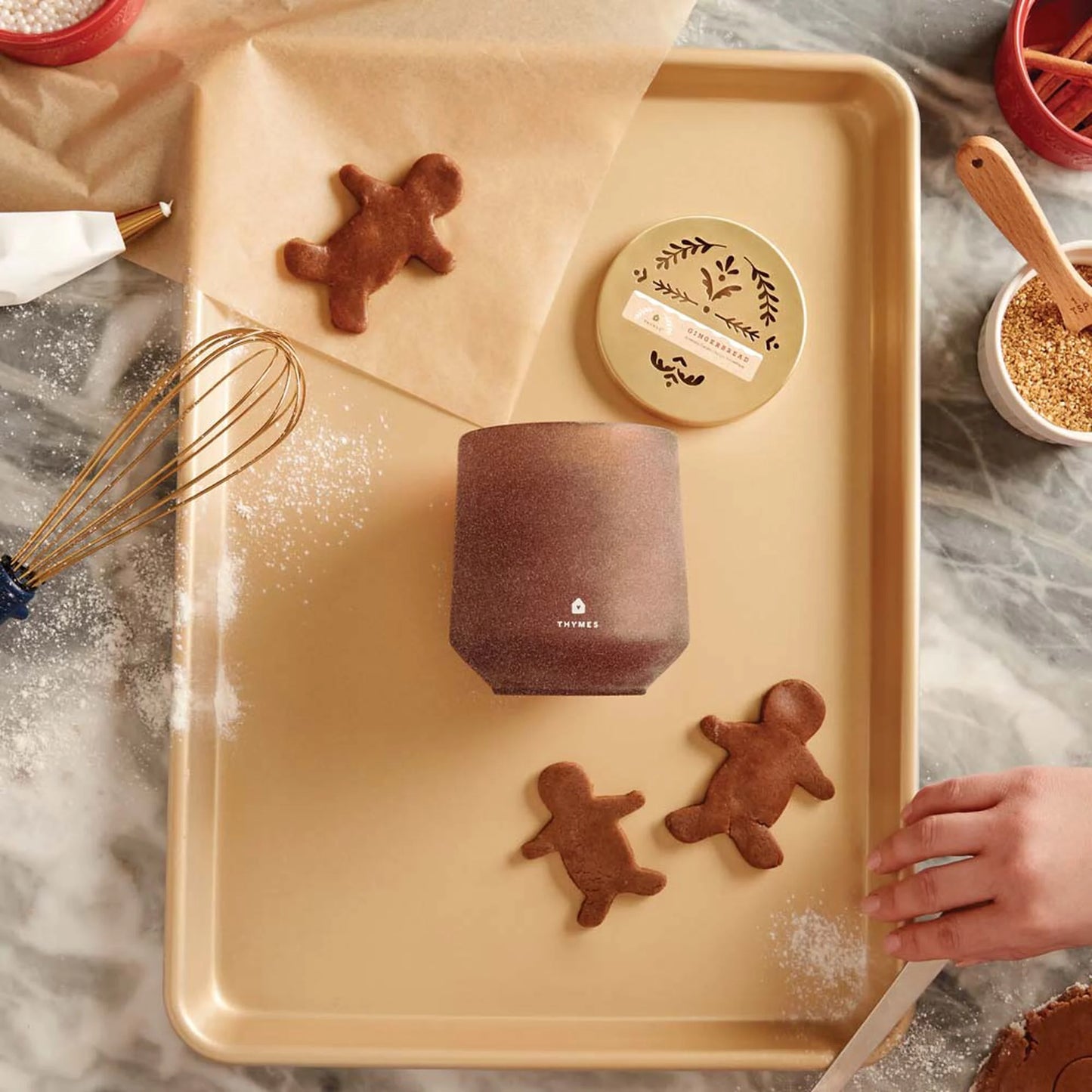 Gingerbread Poured Candle