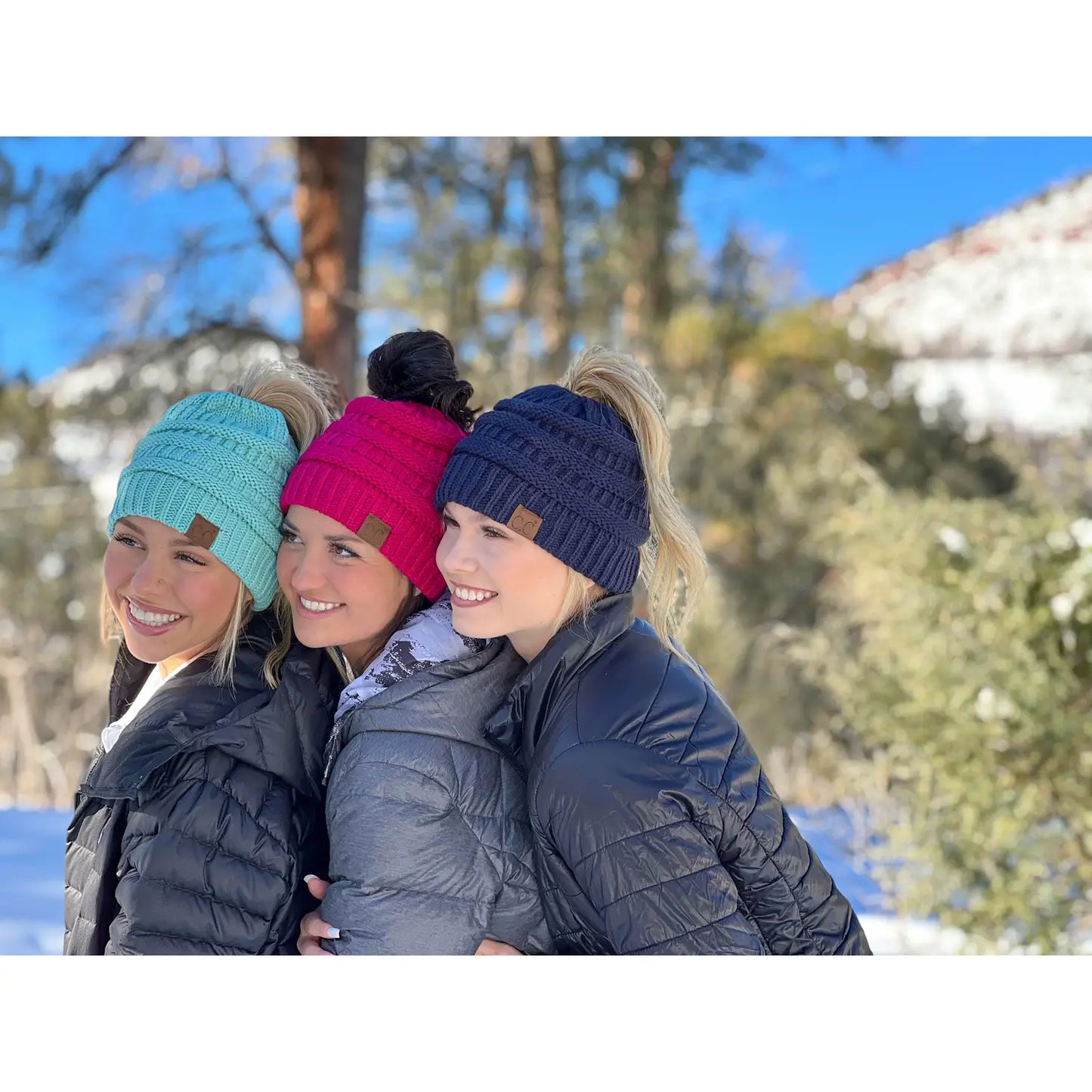 CC Classic Ponytail Beanie