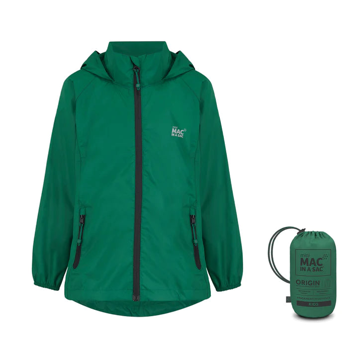 Mini Origin Zip Rain Coat