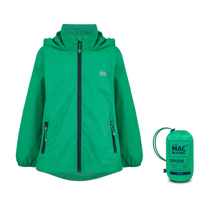 Mini Origin Zip Rain Coat