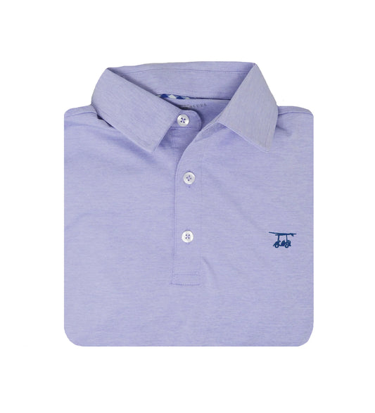 Youth Solid Lavender Albatross Polo