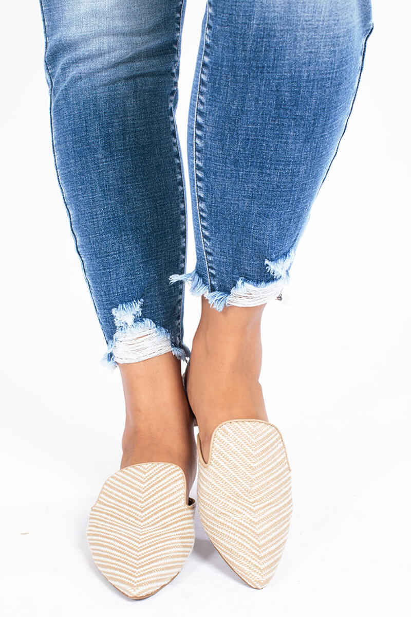 Kancan KC7274M-CURVY PLUS HIGH RISE ANKLE SKINNY JEAN