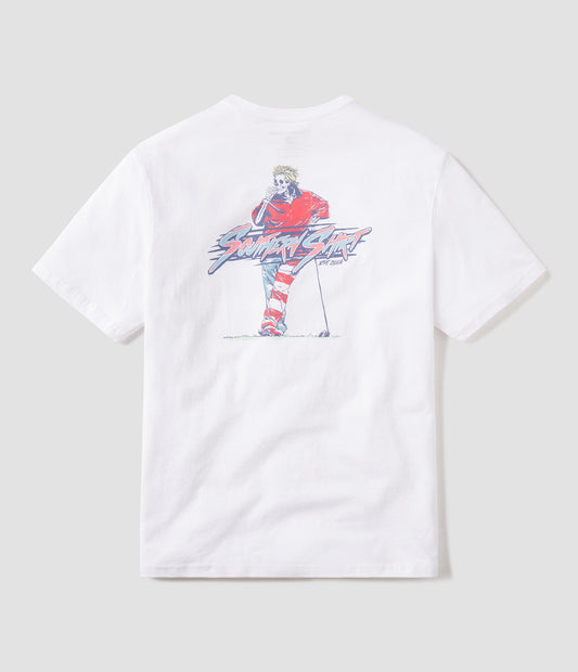Grip and Rip SS Tee- Bright White