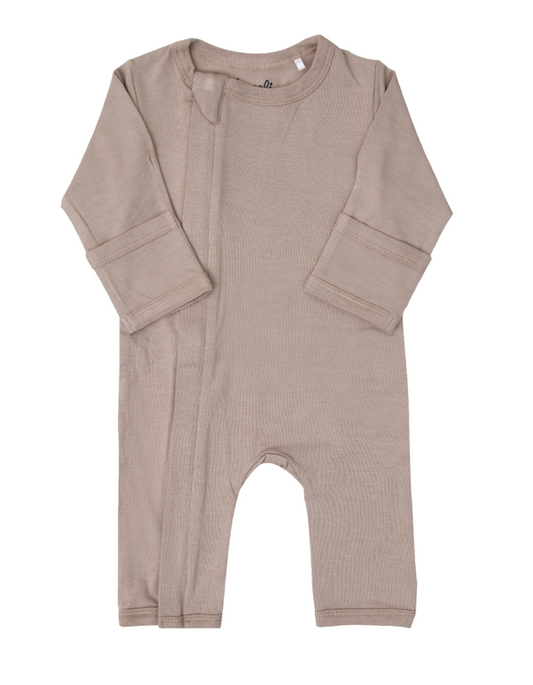 Coccoli Moonlight Taupe Modal Footie