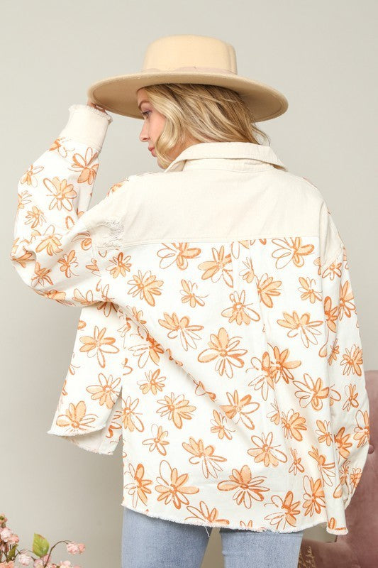 Orange Blossom Shacket