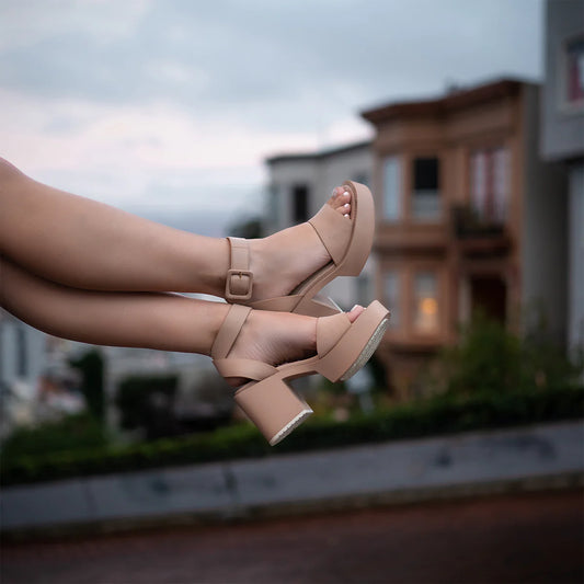 Naked Feet Iconoclast Heeled Sandals
