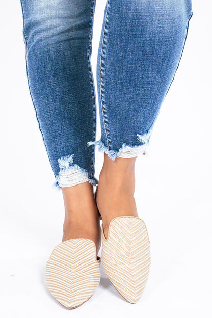 Kancan KC7274M-CURVY PLUS HIGH RISE ANKLE SKINNY JEAN