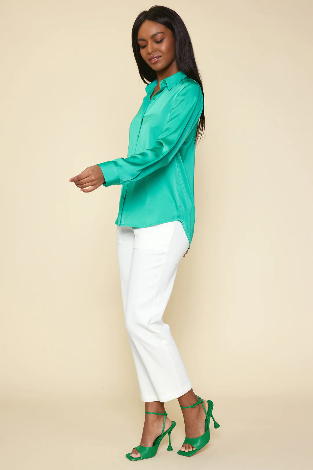 Recycled Classic Button Up